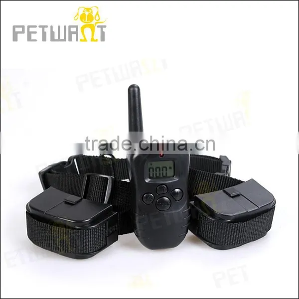 New Design Wireless Vibrator Electric Sensitive Promotion Anti Bark Collar 998d photo-5