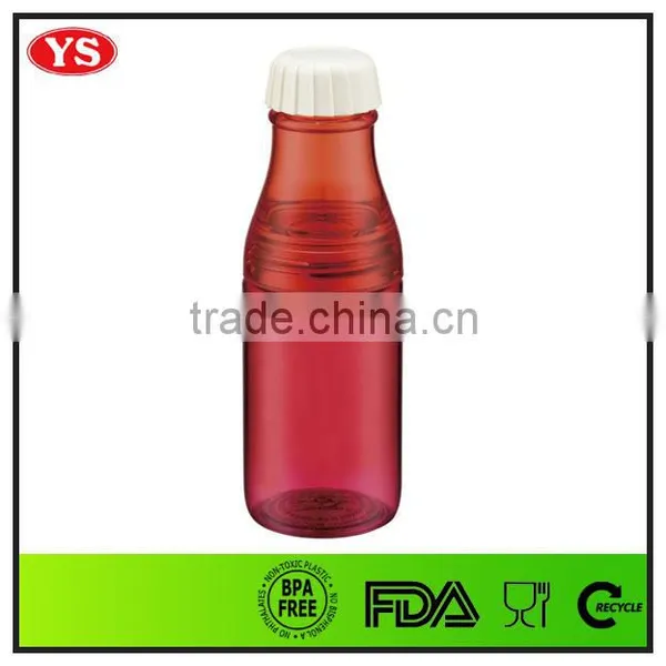500ml Single Wall Bpa Free AS Plastic Soda Bottle With Cap photo-3