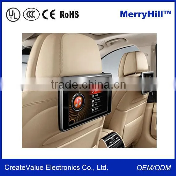 Interactive LCD TFT IR Touch 10/12/15/17/18.5/19 Inch Headrest Car Monitor Android photo-2