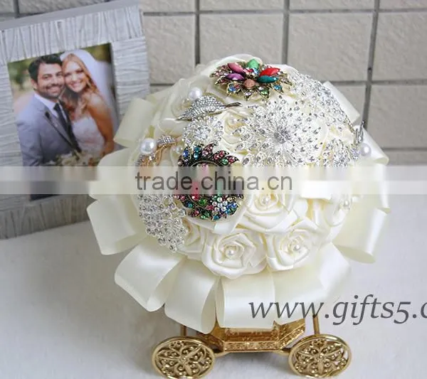 High Quality Elegant Artificial Bouquets for Wedding photo-2