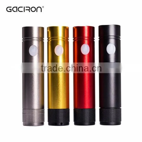 Gaciron V3 Mini Portable Aluminium Alloy LED Flashlight Torch Light for Hiking Camping