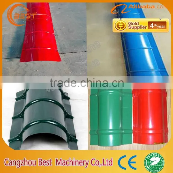 Metal Steel Sheet Roof Ridge Cap Roll Forming Making Machine photo-4