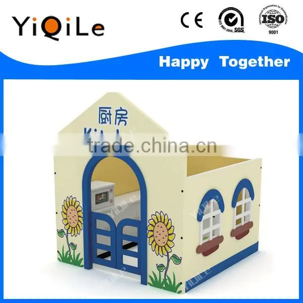 Vivid Outdoor Wooden Playhouse Cozy Wooden Cubby House Perfect Wood Toys for Kids photo-2