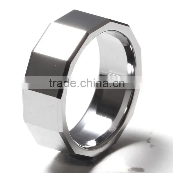 Wholesale Fashion Jewelry Grooved Tungsten Carbide Wedding Rings photo-5