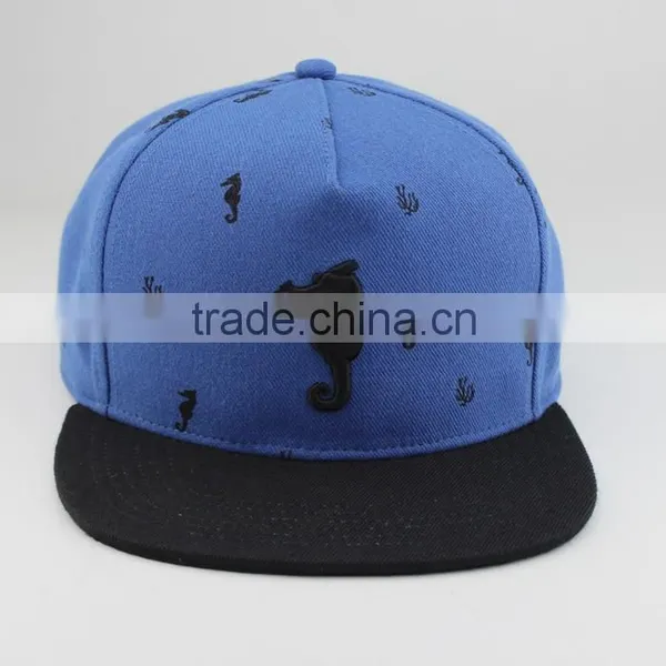 100% Acrylic Material and Striped Style 5 Panel Snapback Cap photo-2