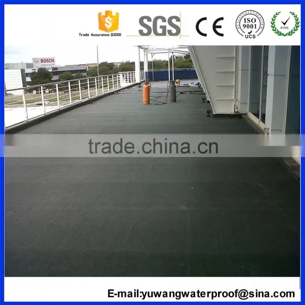SBS Modified Bituminous Flat Waterproofing Membrane For Roof Insulation photo-6