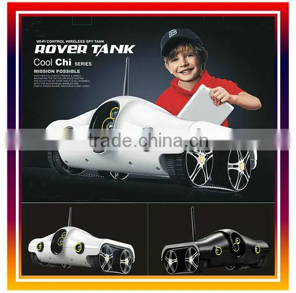 Wifi Tank App Controlled Wireless Spy Tank WIFI Control By IPhone IPad ITouch Real-Time Video