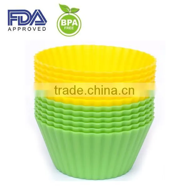Custom Shape Silicone Cup Cake Case photo-2