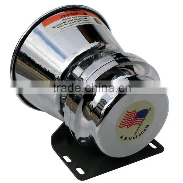Police Silver Round Speaker Horn TS200Y photo-2