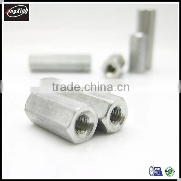 DIN 6334 Hexagon aluminum coupling nut