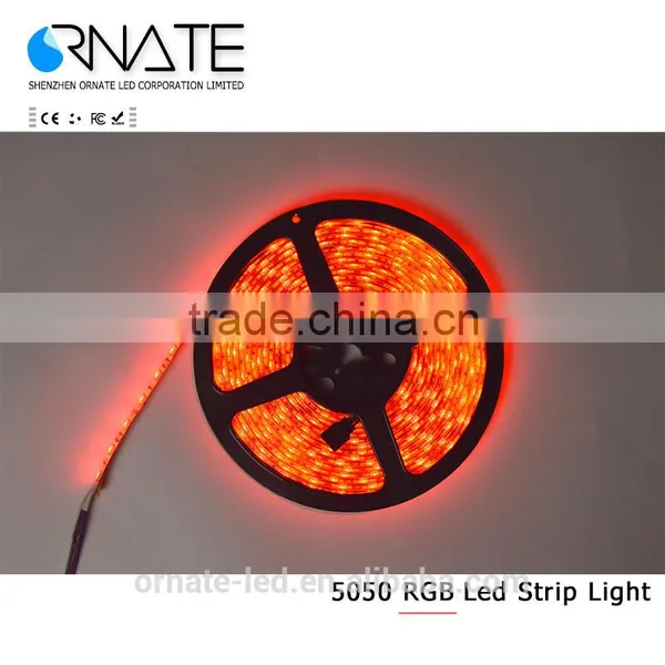 5M RGB 5050 300leds SMD China New Rgb Led Waterproof Strip Hot Sell 2016 photo-2