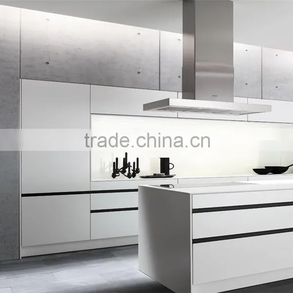 White Painting Kitchen Design Philippines Lacquer Kitchen Cabinet photo-2