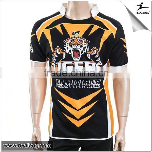 Discount Manufacturer Thermal Transfer Printing Cheap Authentic Team Set Rugby Jersey photo-2