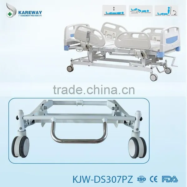 ce Iso Approved Cheap Price Height Adjustable Hospital Bed Equipment photo-4