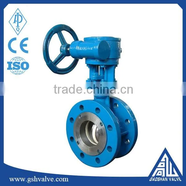 Steel Triple Offset Flanged Butterfly Valve With Gearbox photo-2