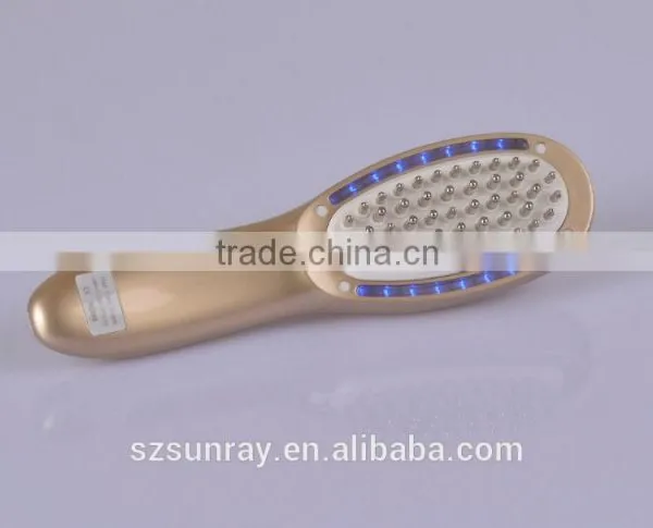 Scalp Massager Machine & Comb Vibrating Electric Hair Scalp Massager Hair Straightening Comb photo-4