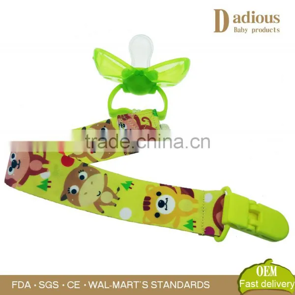 Wholesale Custom Funny Baby Soother Pacifier Dummy Clip photo-5