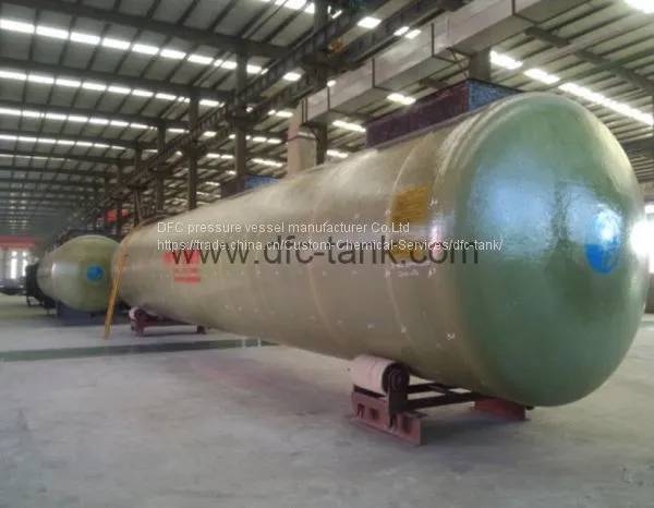 Double Layers Buried Oil Tank