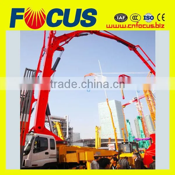 Stable Perpormance 37m 39m Work Range Truck-Mounted Concrete Pump Concrete Boom Pump photo-3