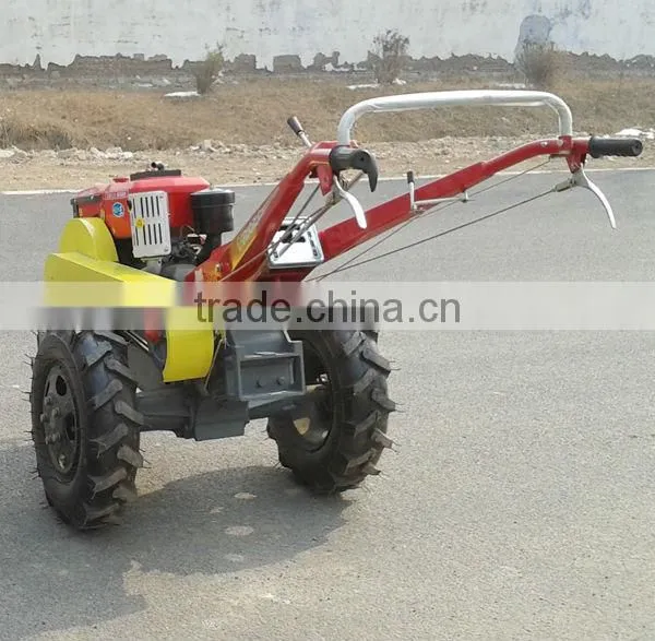 12hp Farm Walking Tractor Matched With Tiller Cultivator and Plough Good Selling photo-2