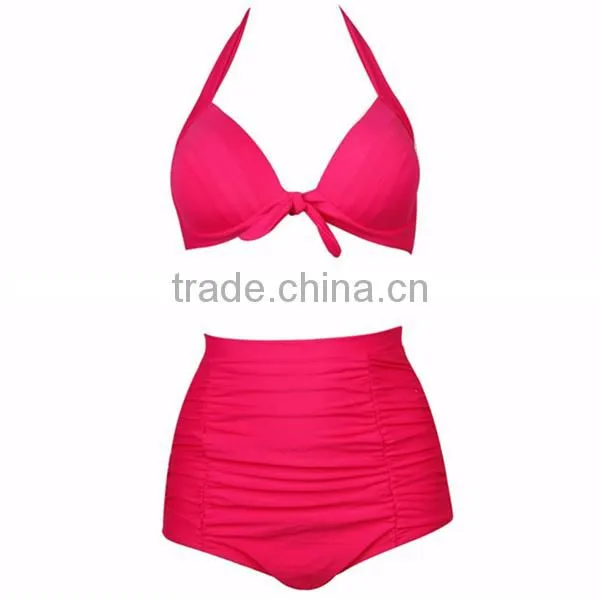 High Quality Hot Sexi Sweet Women Sexy High Waist Woman Swimwear photo-2