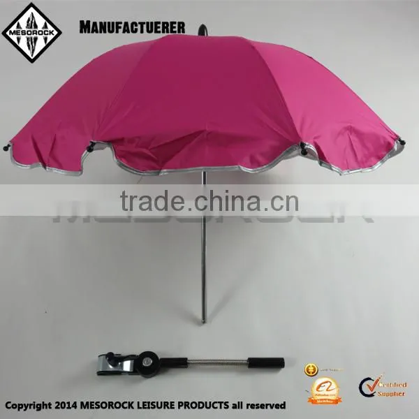 New UV Protection Colorful Bendable Umbrella Sunshade for Pram, Stroller photo-4