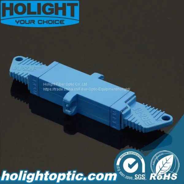 Fiber Adaptor E2000 to E2000 Simplex Sm Blue photo-2