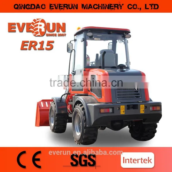 2016 Everun Brand CE Approved Small Wheel Loader With Snow Blower photo-2