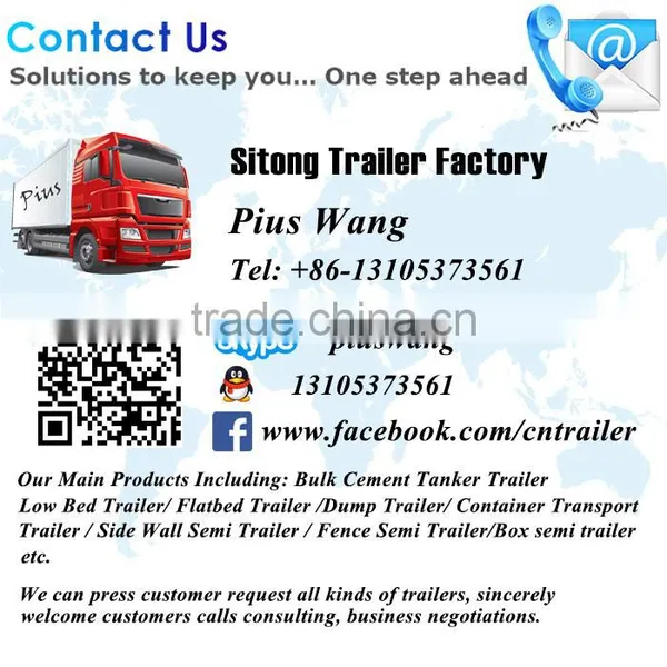 Durable 20ft 40ft Container Transport Semi Trailer Container Dolly Trailer photo-2