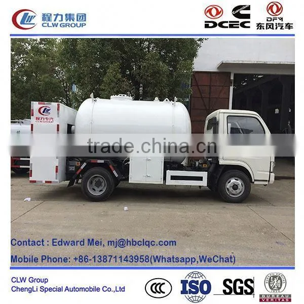 Mini LPG Truck/ Propane Gas Storage Truck/5000L~25000L/ Lpg Cylinder Transport Truck photo-2