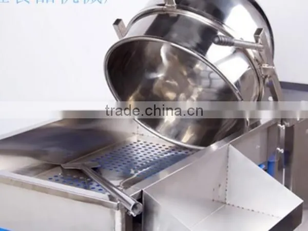 Professional Stainless Steel Industrial Hot Air Gas Football Popcorn Making Machine Maker photo-5