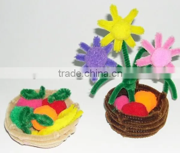 DIY Craft Chenille Stems High Quality Fuzzy Sticks photo-4