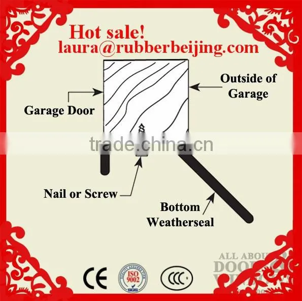 China Garage Door Seal Bottom photo-4