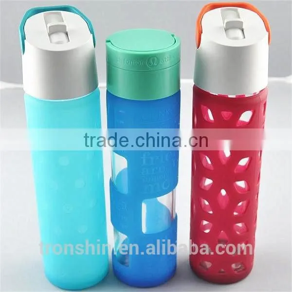 Classic Wine Red Color Silicon Protective Cover for Glass Bottle photo-6