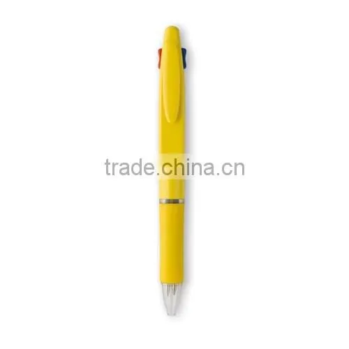 Fashional Feature Ball Pen 2 in 1 Pen With Rubber Grip photo-4