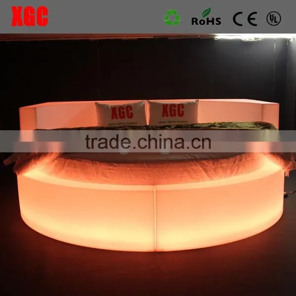 New Design LED Tanning Bed Hotel Bed With 16 Colors Changing Led Light photo-2