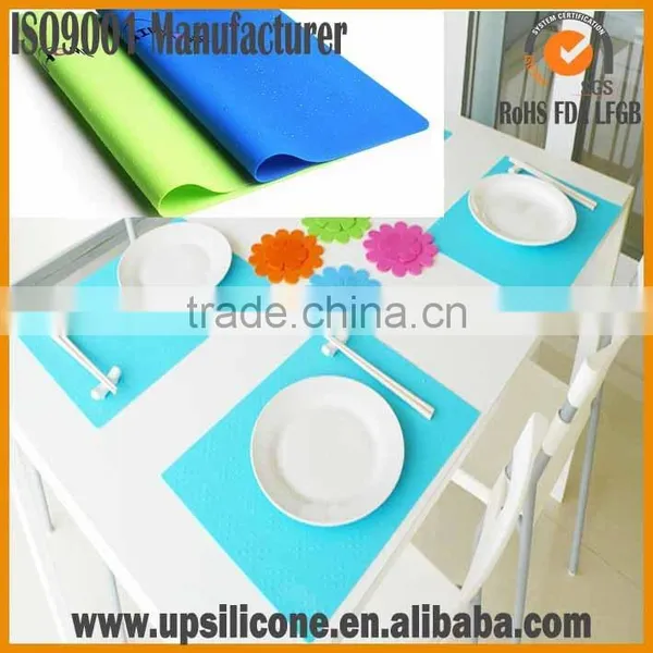 Silicone Table Mat Plate Mat Heat Resistant Silicon Placemat photo-5