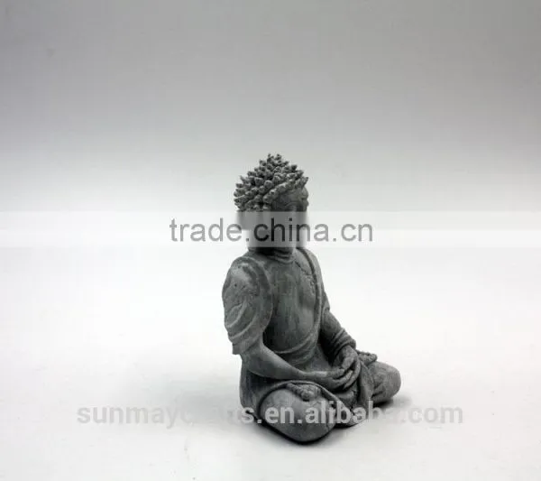 Wholesale Custom Resin White Body Buddha Statues for Sale photo-2