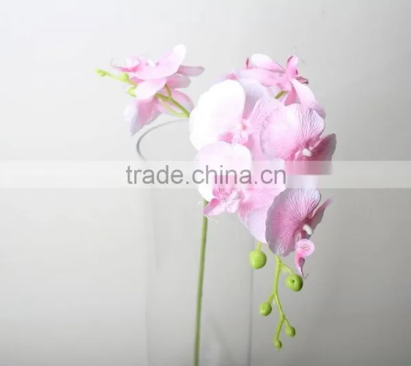 Two Branches Decorative Butterfly Orchid Artificial Butterfly Orchid Flowers Landscaping Flowers photo-5