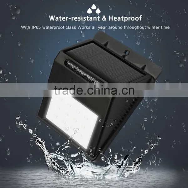 6LED Outdoor Wireless Solar Energy Powered Motion Sensor Led Street Light photo-2