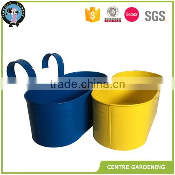 Hanging Metal Bucket Flower Pots & Planters photo-2