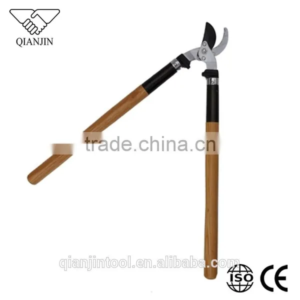 High Quality Oak Wooden Handel Garden Tools Pruning Shears photo-5