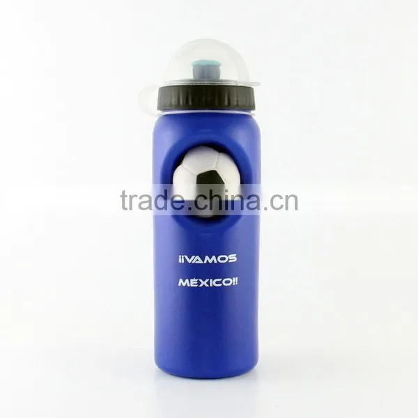 750ml BPA FREE Plastic Football Water Bottle Include Pu Ball photo-2