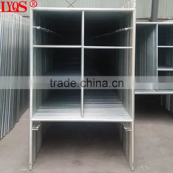 Construction Ladder Type Steel Scaffolding Shoring Frame For Masonry Work photo-5