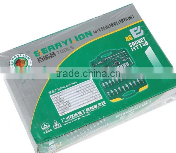 BERRYLION Direct Factory 46pcs Socket Tool Set With Reasonable Price photo-6