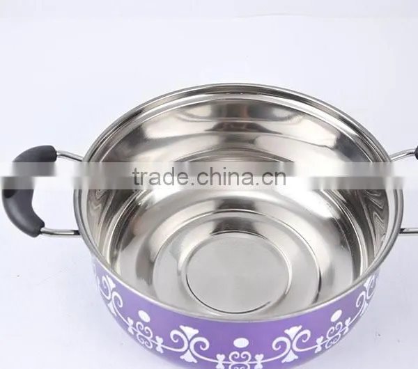 New Item Stainless Steel Cooking Pots Wholesale Soup Pot Set For Sale photo-2
