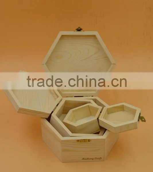 2015 Newest Top Quality Customize Diverse Shape Wood Chess Case|wood Storage Box With Lid photo-3