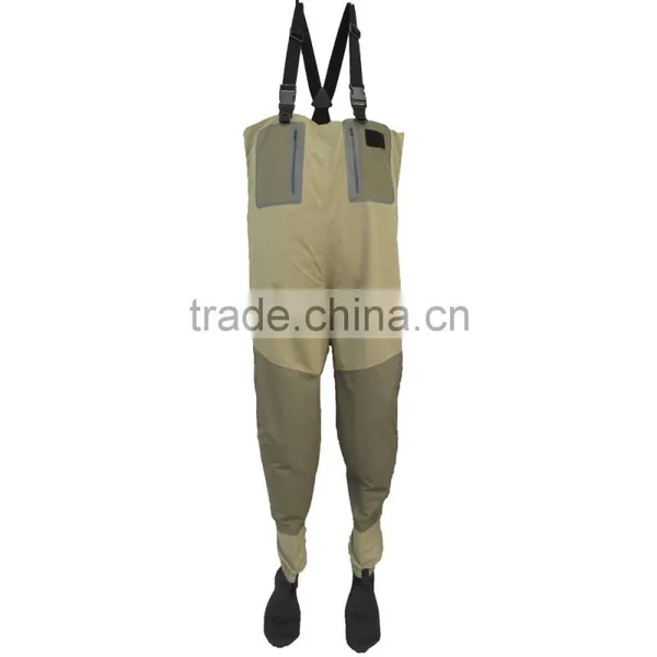 Hotsale Breathable Nylon Chest Wader From China photo-3