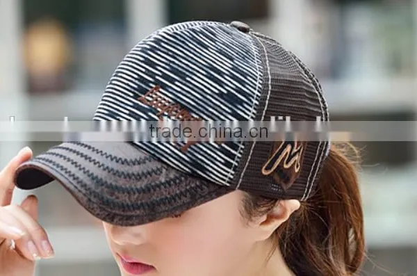 Female Summer Sun Hat Leisure Outdoor Net Cap Baseball Cap Cap Summer Together Hat Sun Hat photo-5