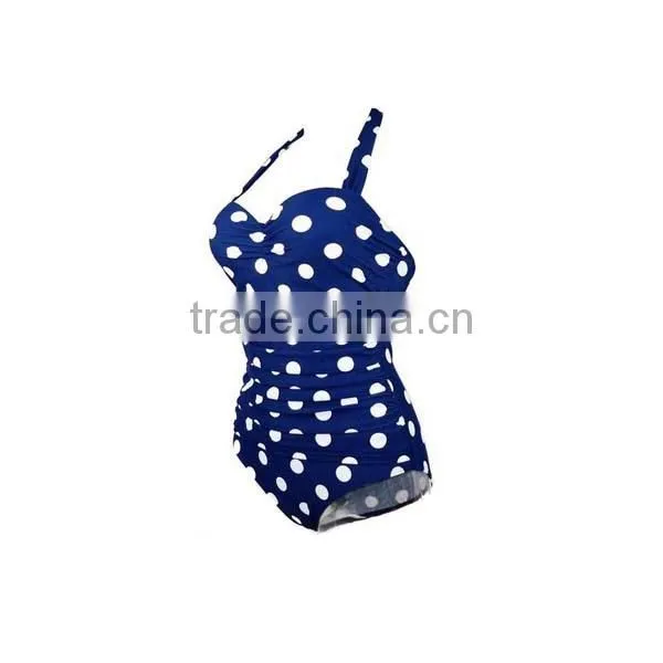 Elegant Inspired Retro Vintage One Piece Pin Up Monokinis Swimsuit photo-2